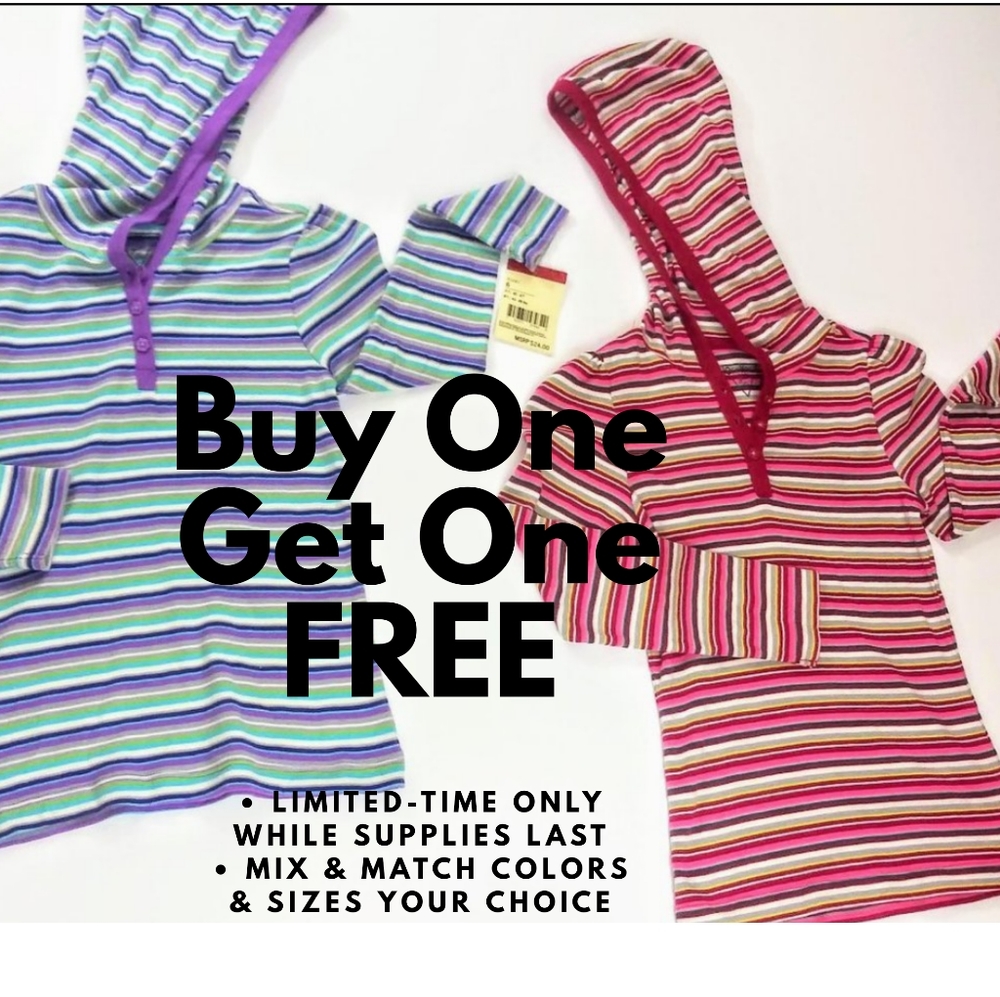 OshKosh Girl Hoodie BOGO 2 Colors Several Sizes